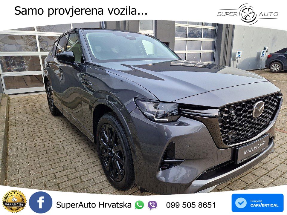 Mazda CX-60 3.3 e-Skyactiv D (254 KS) AWD Automatic MATRIX+GR SJED+KAM