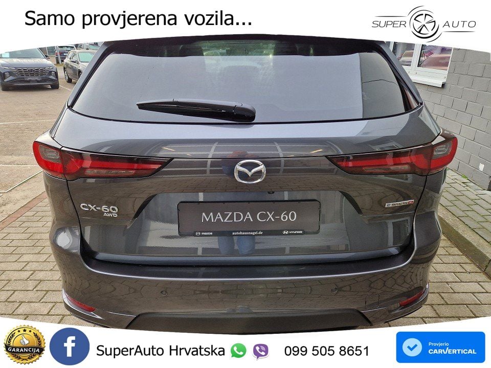 Mazda CX-60 3.3 e-Skyactiv D (254 KS) AWD Automatic MATRIX+GR SJED+KAM