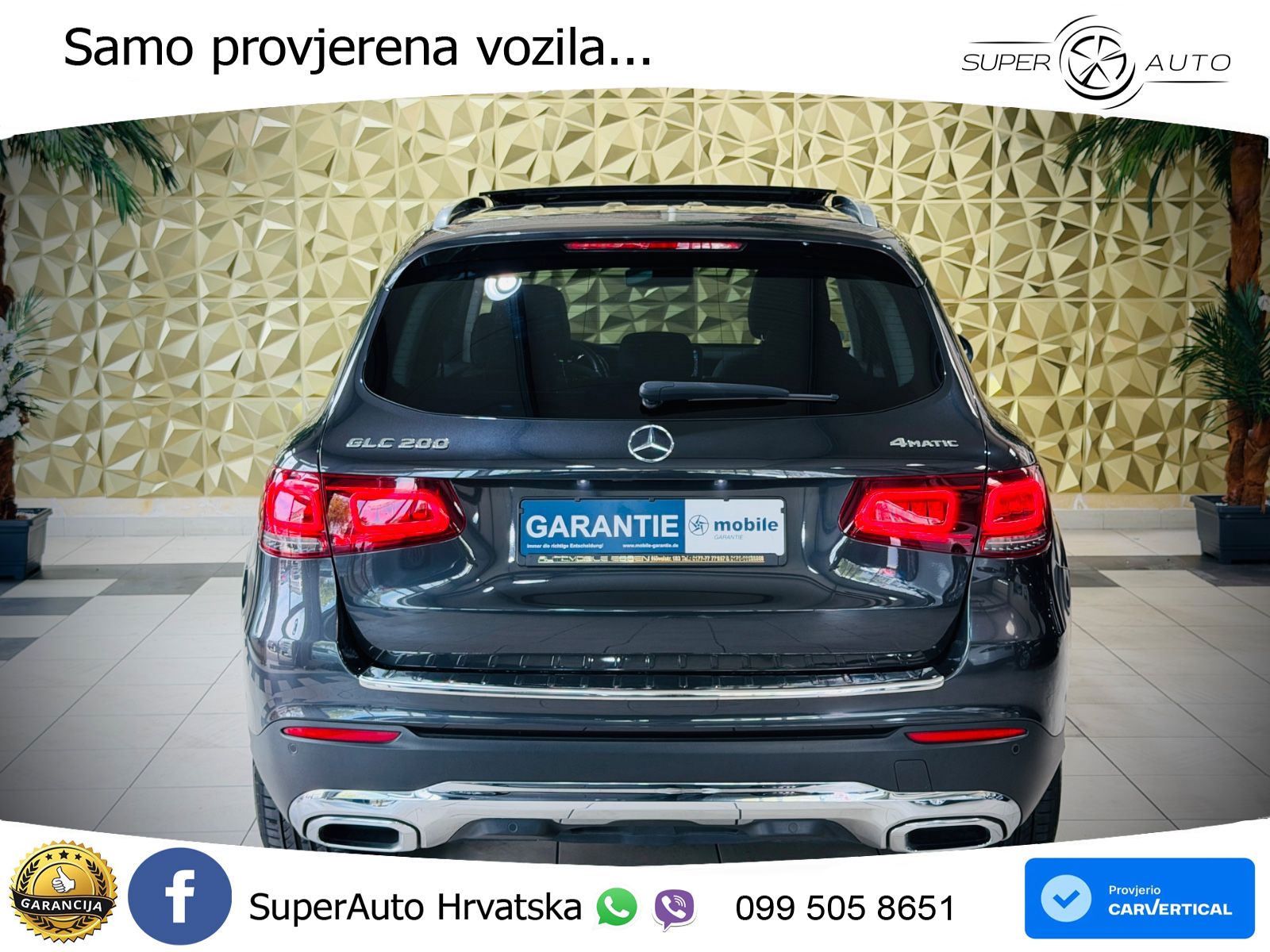 Mercedes GLC 200 (197 KS) 4MATIC G-TRONIC