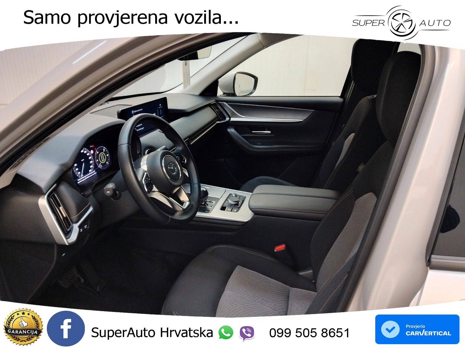 Mazda CX-60 3.3 e-Skyactiv D (200 KS) Automatic LED+GR SJED+ACC