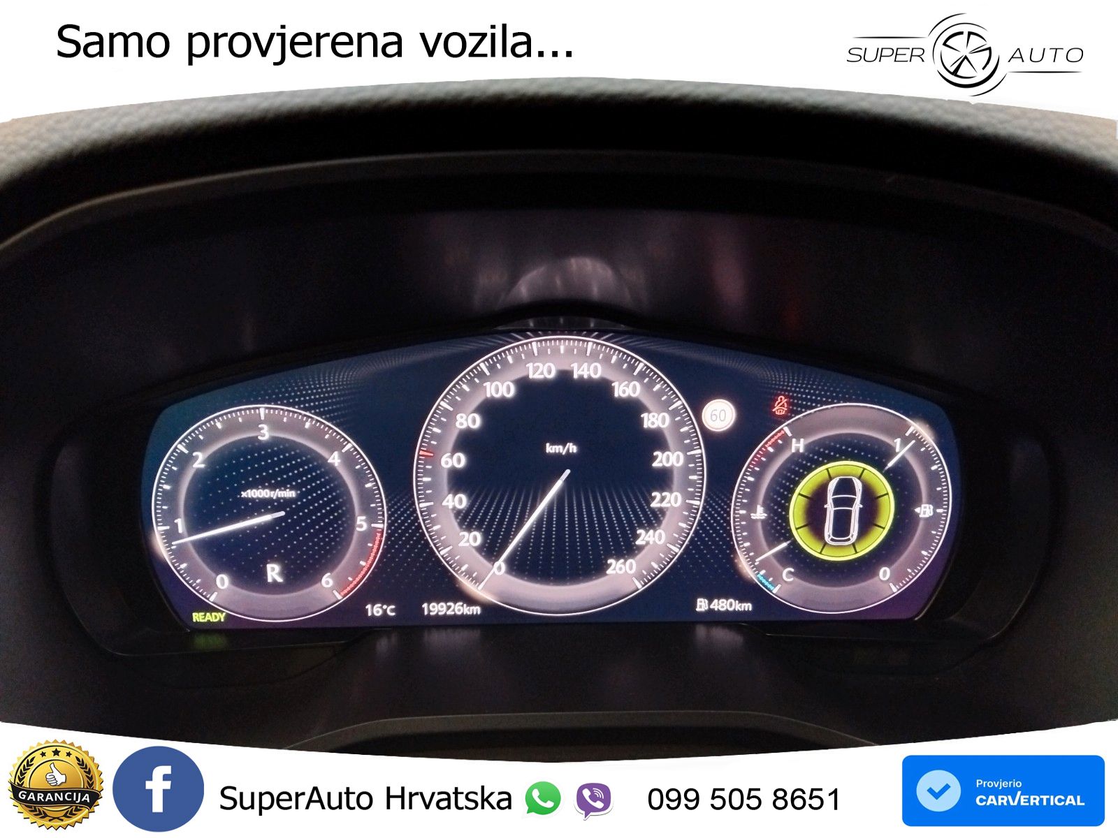 Mazda CX-60 3.3 e-Skyactiv D (200 KS) Automatic LED+GR SJED+ACC