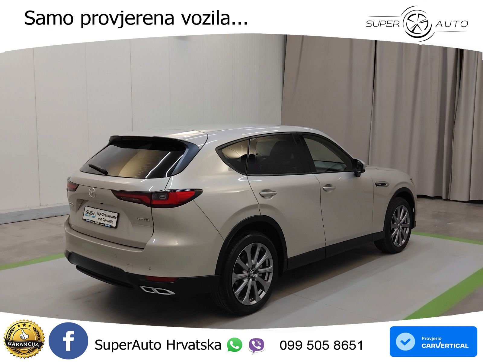 Mazda CX-60 3.3 e-Skyactiv D (200 KS) Automatic LED+GR SJED+ACC