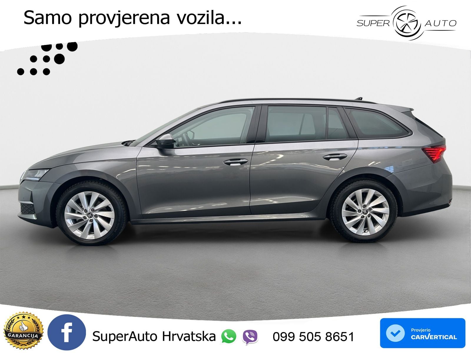 Škoda Octavia Combi 2.0 TDI (150 KS) DSG Selection LED+GR SJED+ACC