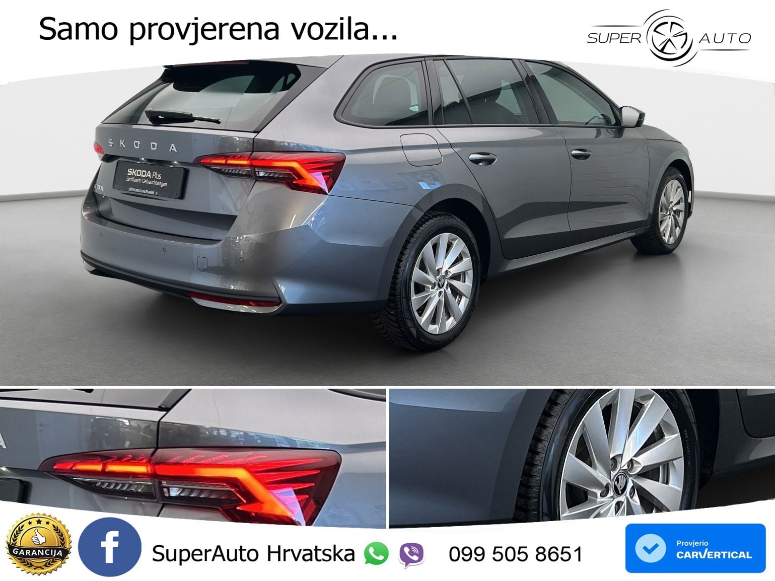 Škoda Octavia Combi 2.0 TDI (150 KS) DSG Selection LED+GR SJED+ACC