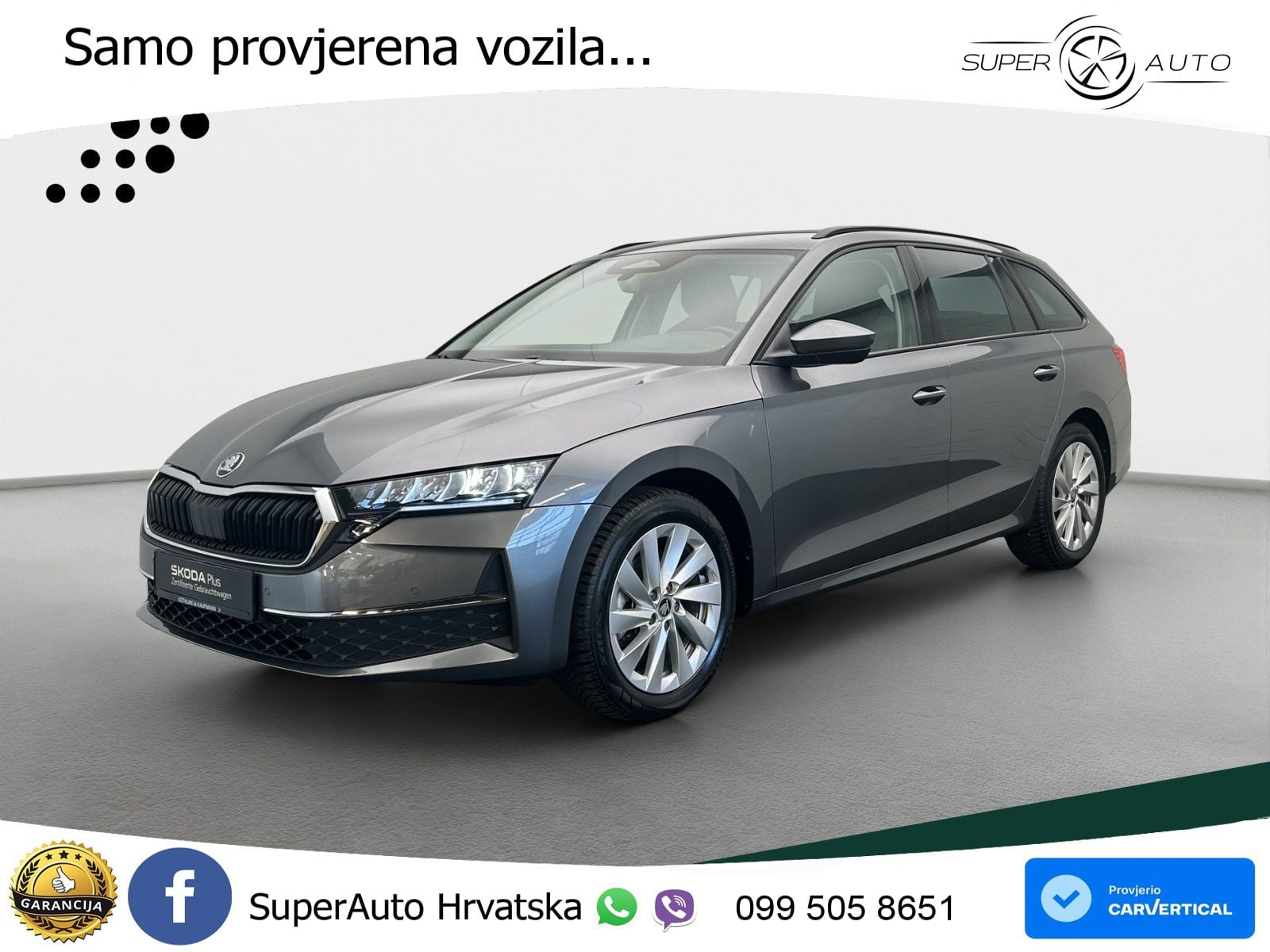 Škoda Octavia Combi 2.0 TDI (150 KS) DSG Selection LED+GR SJED+ACC