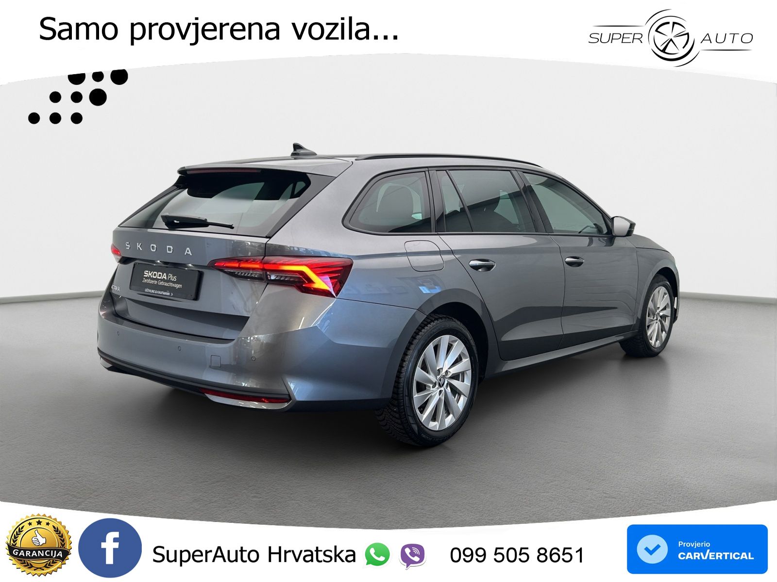 Škoda Octavia Combi 2.0 TDI (150 KS) DSG Selection LED+GR SJED+ACC