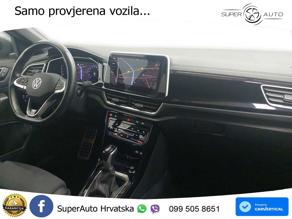 Volkswagen T-Roc 1.5 TSI (150 KS) DSG R-Line LED+GR SJED+ACC