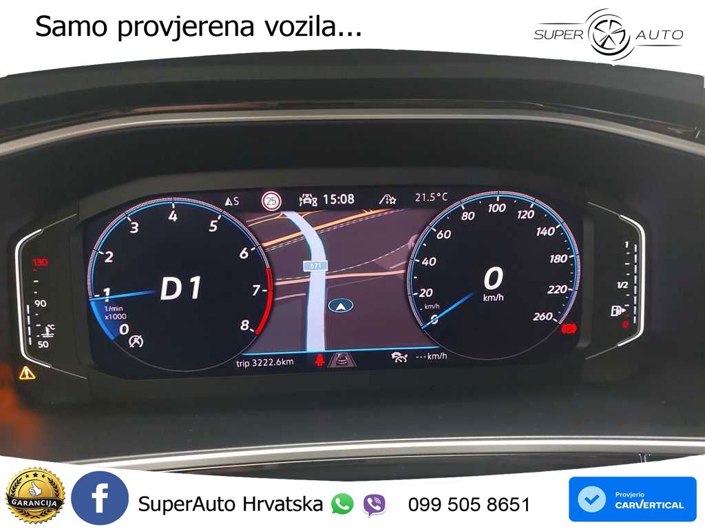 Volkswagen T-Roc 1.5 TSI (150 KS) DSG R-Line LED+GR SJED+ACC