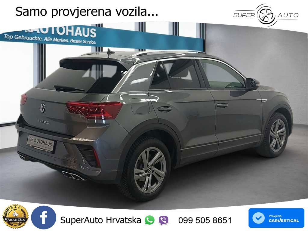 Volkswagen T-Roc 1.5 TSI (150 KS) DSG R-Line LED+GR SJED+ACC