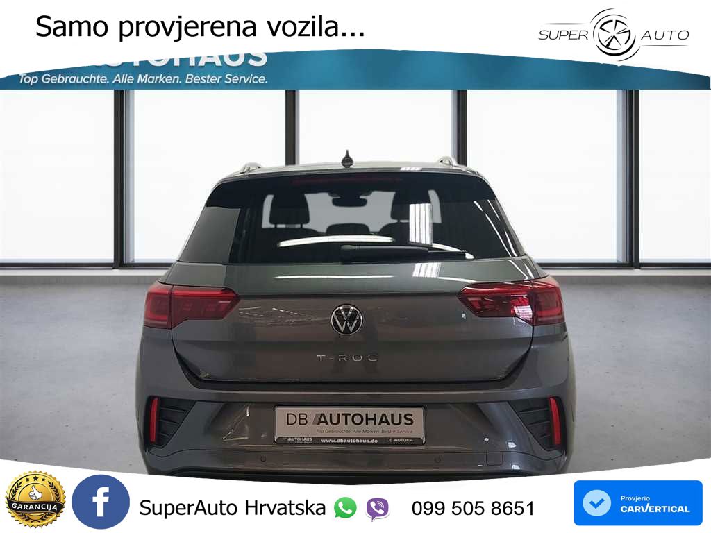 Volkswagen T-Roc 1.5 TSI (150 KS) DSG R-Line LED+GR SJED+ACC