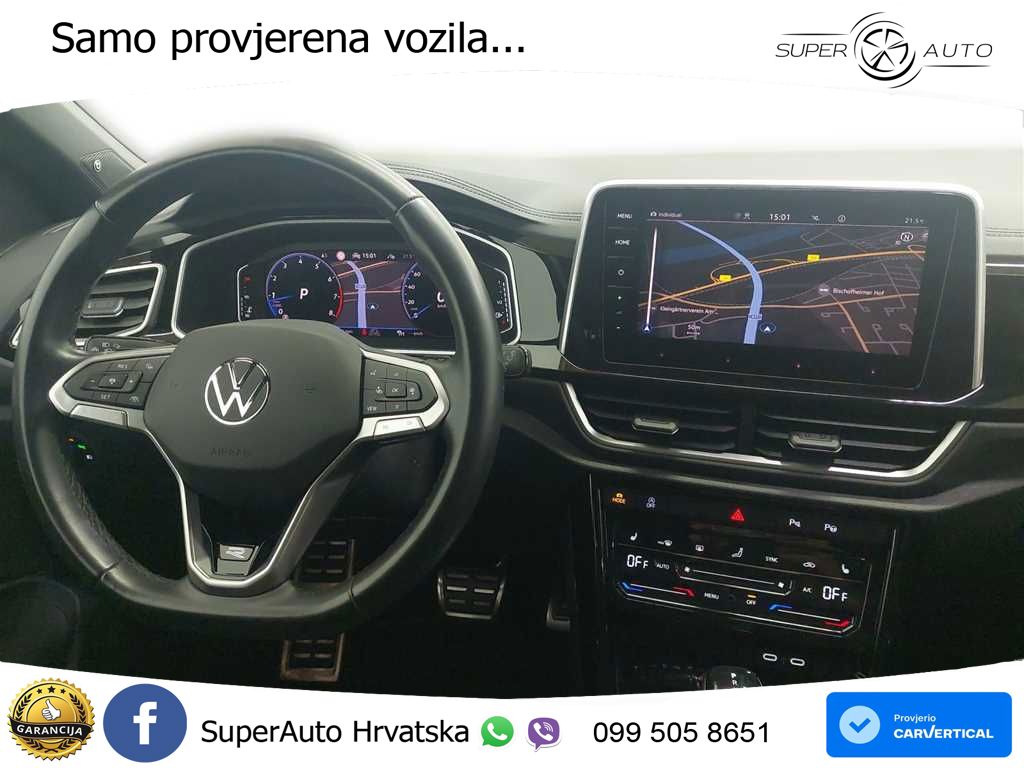 Volkswagen T-Roc 1.5 TSI (150 KS) DSG R-Line LED+GR SJED+ACC