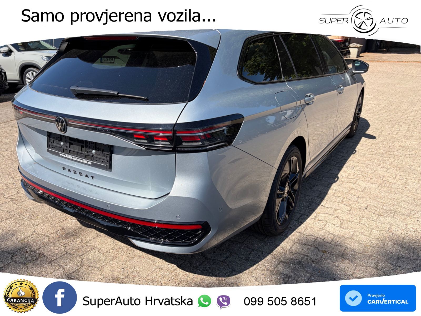 Volkswagen Passat Variant 2.0 TDI (193 KS) 4MOTION DSG R-Line LED+GR SJED+ACC