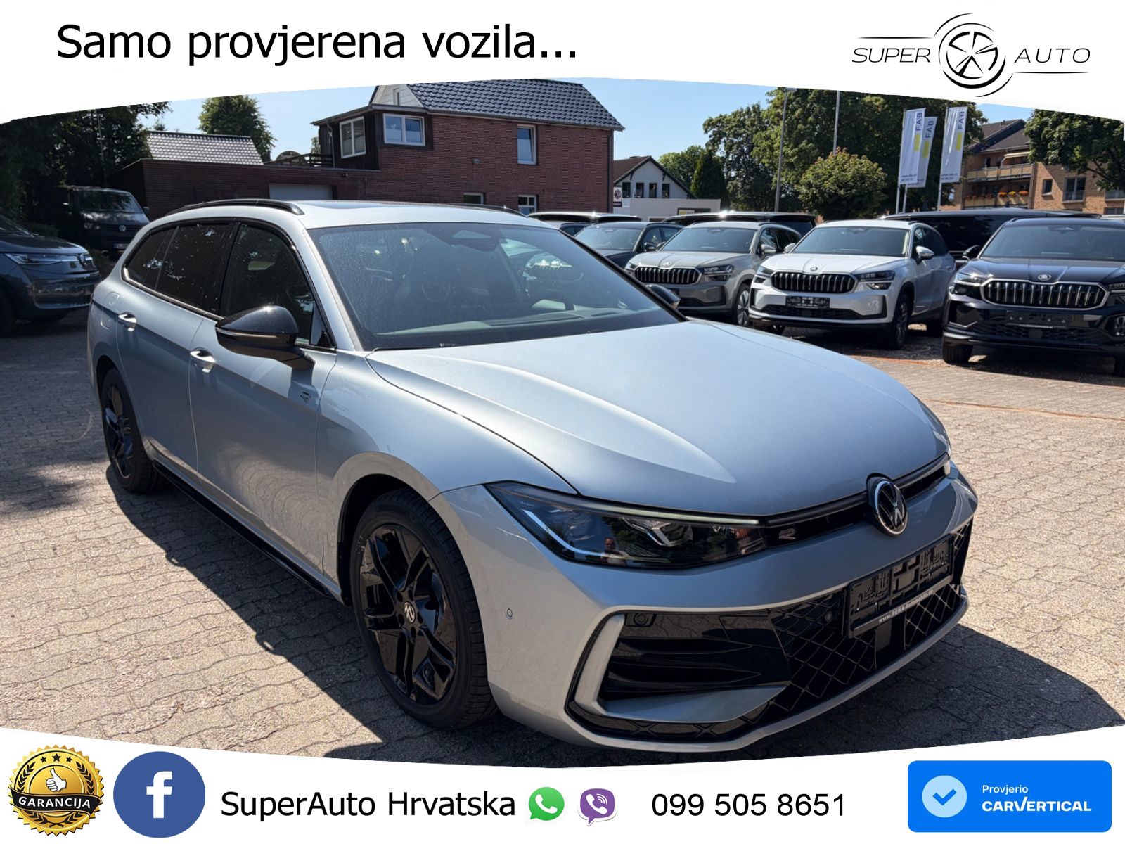 Volkswagen Passat Variant 2.0 TDI (193 KS) 4MOTION DSG R-Line LED+GR SJED+ACC
