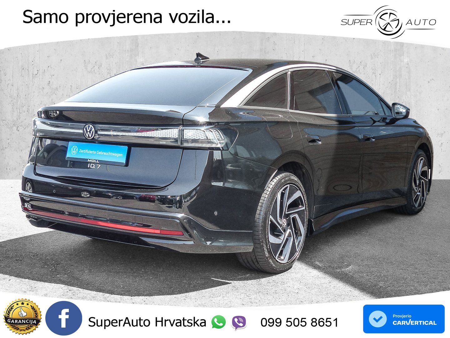 Volkswagen ID.7 Pro S 91 kWh (286 KS)