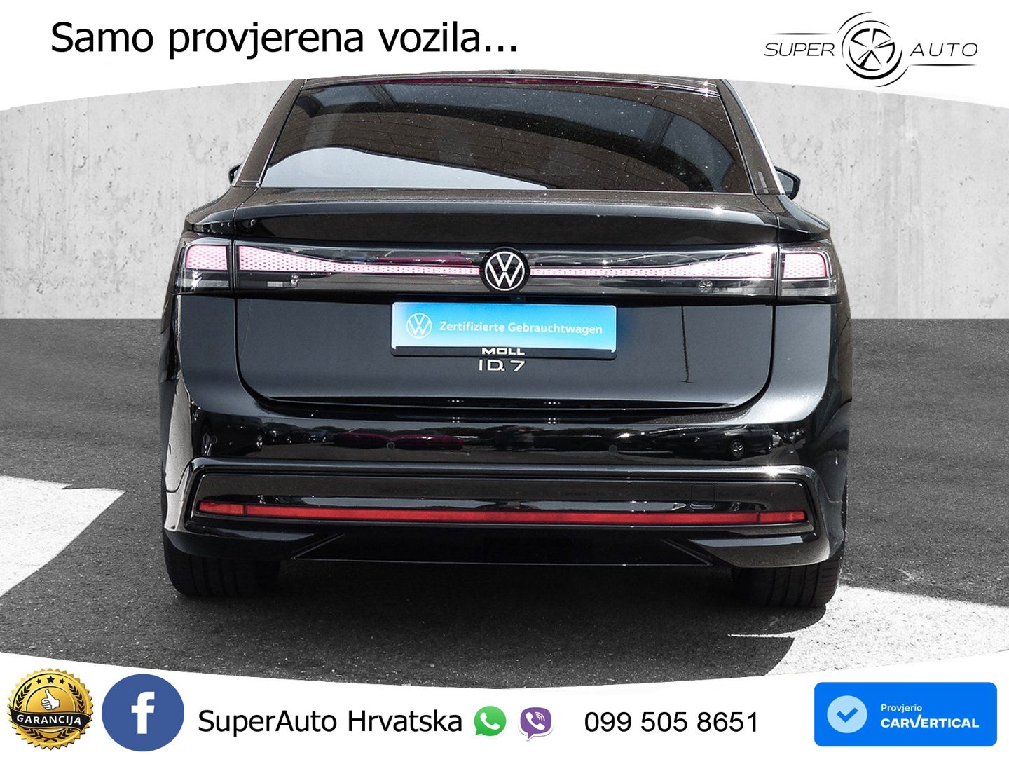 Volkswagen ID.7 Pro S 91 kWh (286 KS)