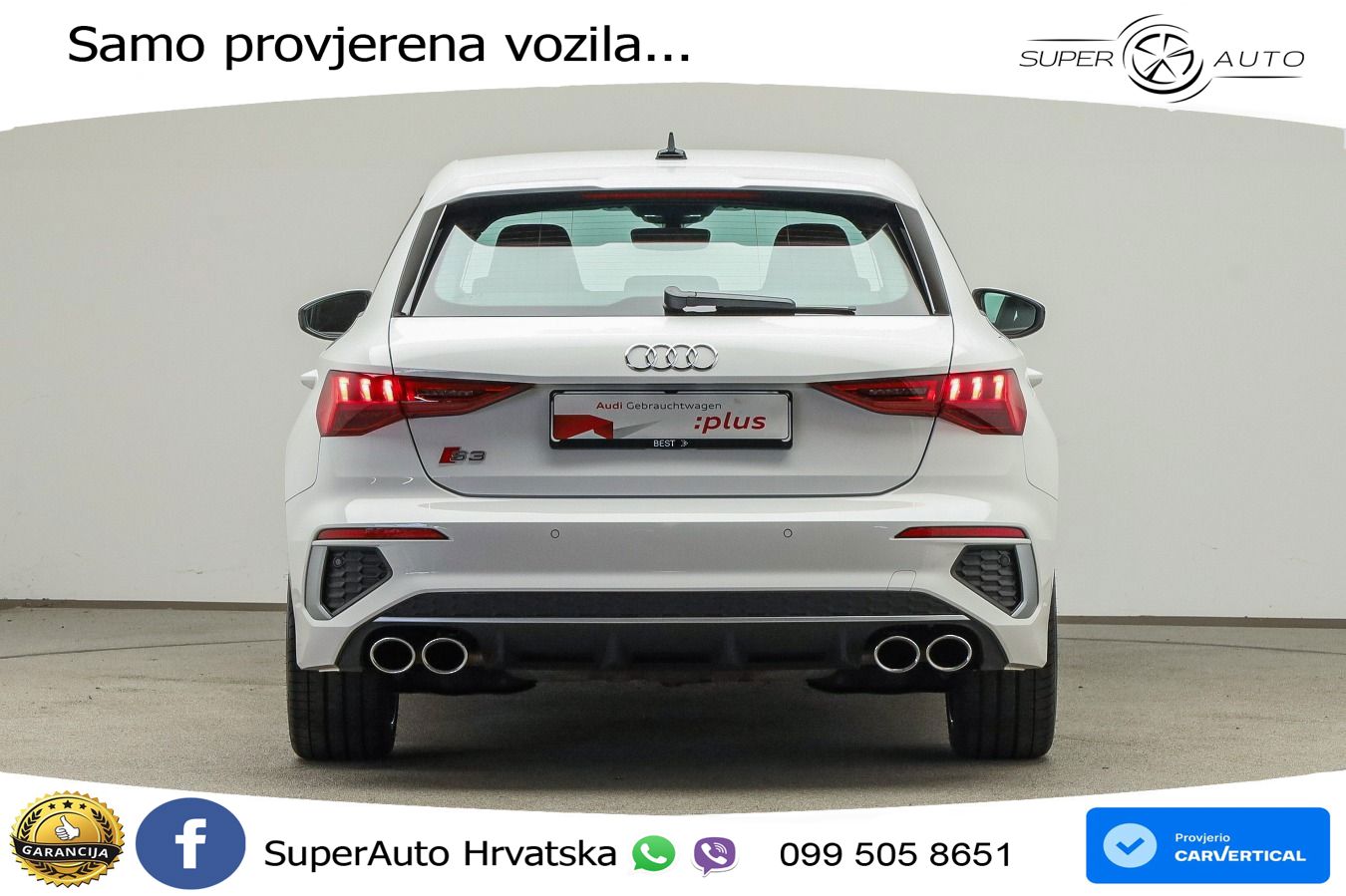 Audi S3 2.0 TFSI (310 KS) quattro S tronic