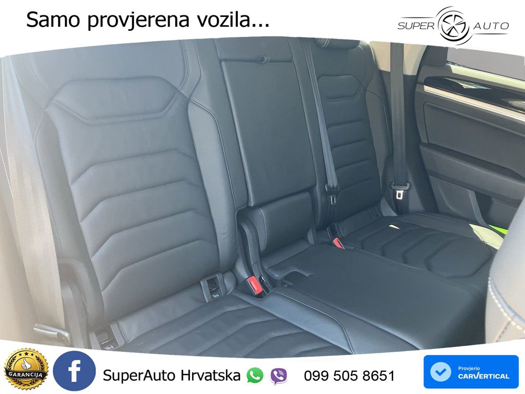 Volkswagen Touareg 3.0 V6 TDI (231 KS) 4MOTION Tiptronic R-Line ZRAČNI+ACC+4xGR SJED+KAM