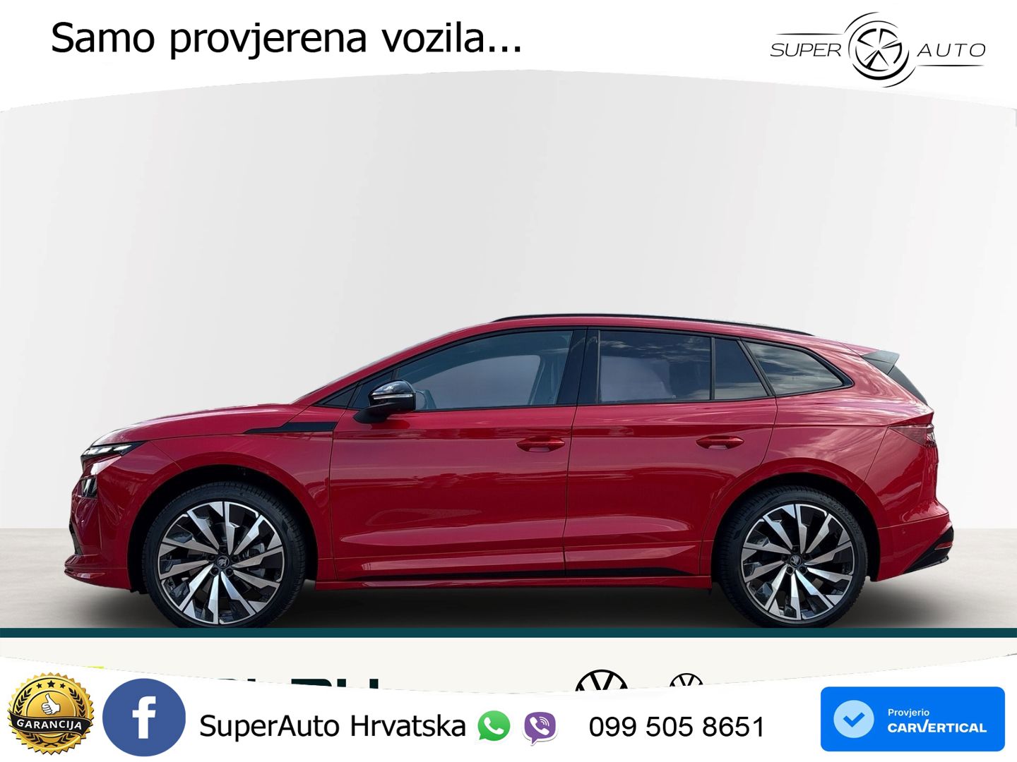 Škoda Enyaq 85x 82 kWh (286 KS) AWD SportLine