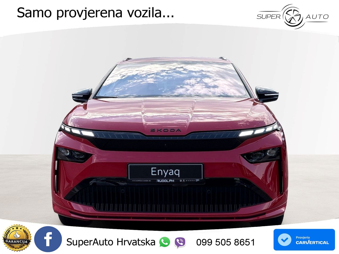 Škoda Enyaq 85x 82 kWh (286 KS) AWD SportLine