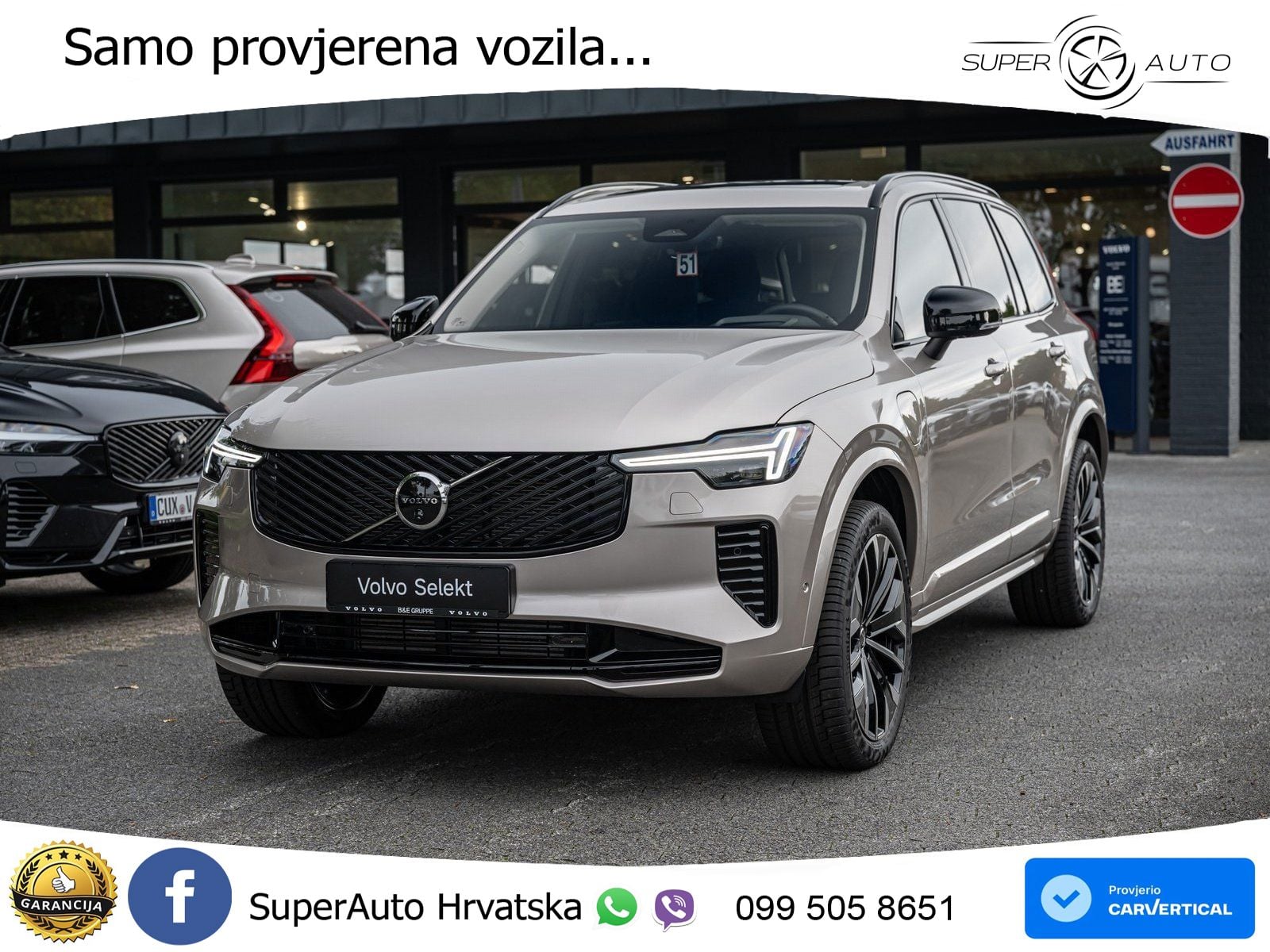 Volvo XC90 2.0 T8 AWD Automatic ACC+HEAD+4xGR SJED+360+PANO