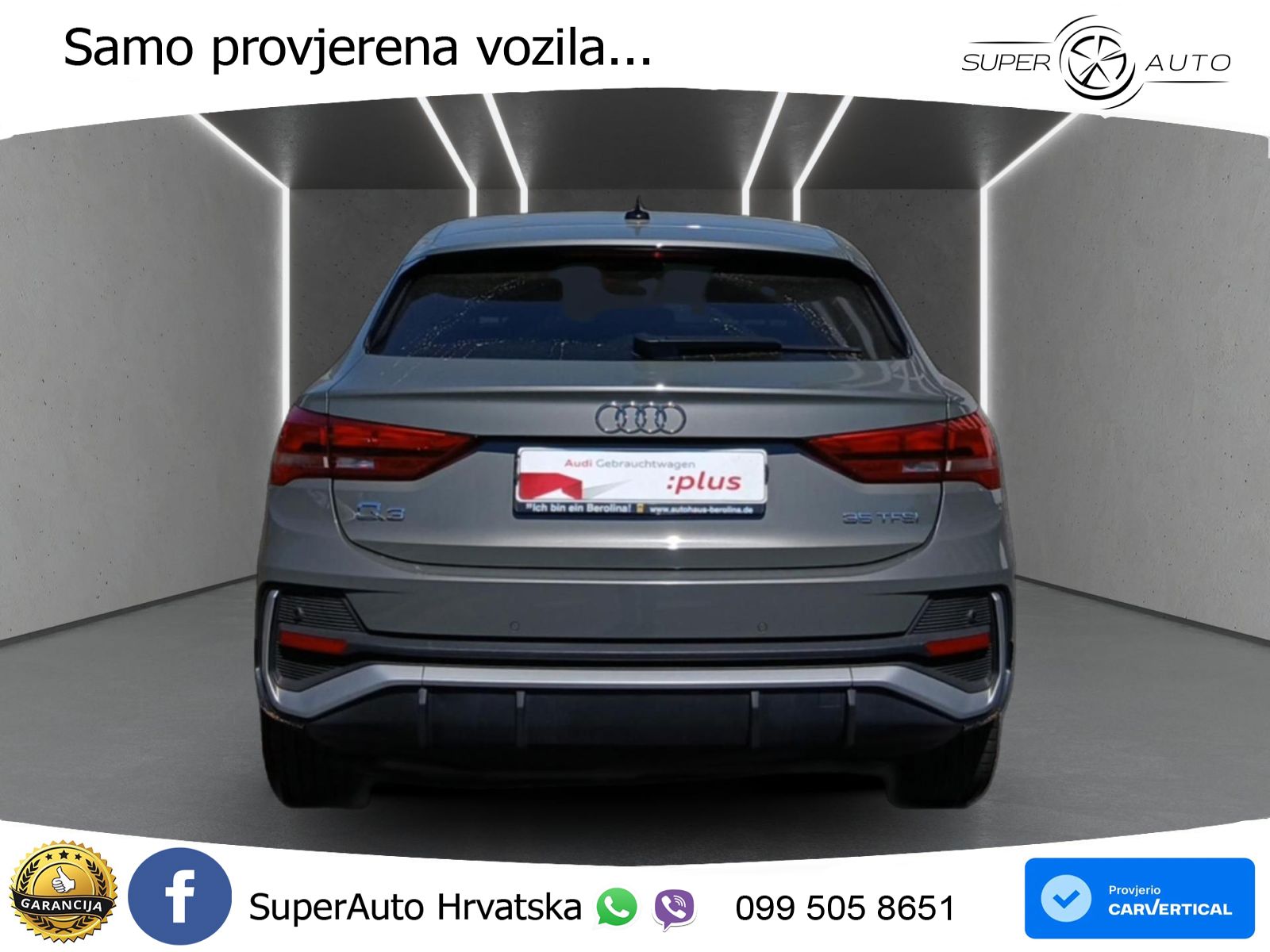 Audi Q3 II Sportback 35 TFSI (150 KS) S tronic S line