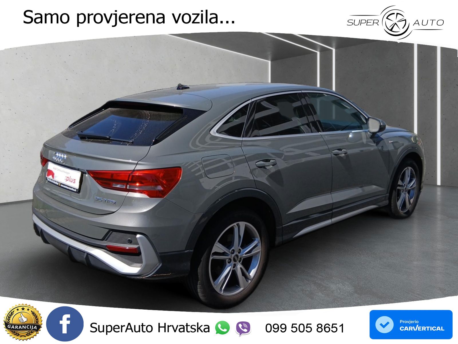 Audi Q3 II Sportback 35 TFSI (150 KS) S tronic S line