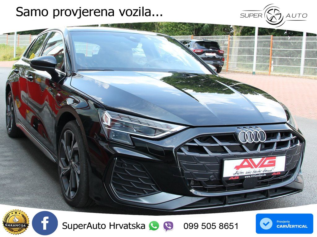 Audi A3 Sportback 40 TFSI e (204 KS) Plug-in Hybrid S tronic S line LED+ACC