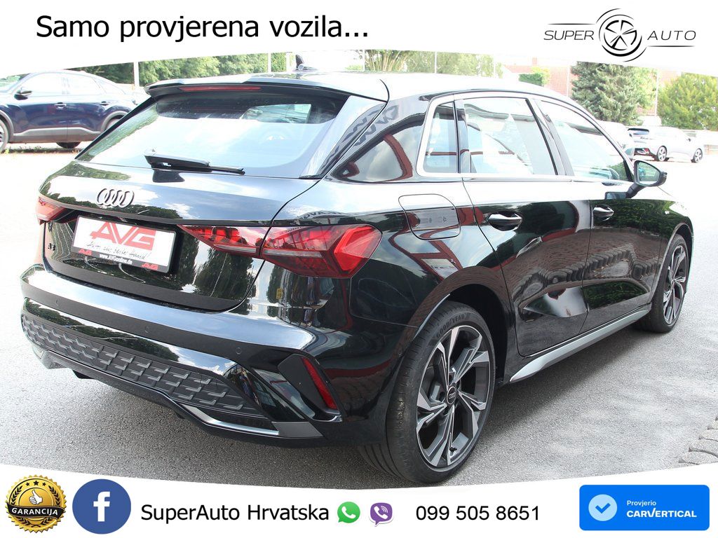Audi A3 Sportback 40 TFSI e (204 KS) Plug-in Hybrid S tronic S line LED+ACC