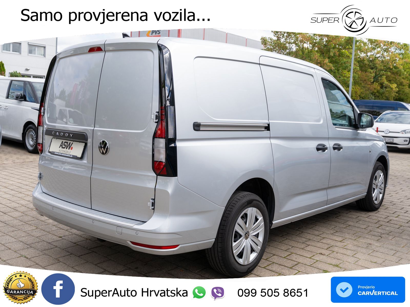 Volkswagen Caddy Cargo Maxi 1.5 TSI DSG Navi SHZ AHK PDC 114 KS