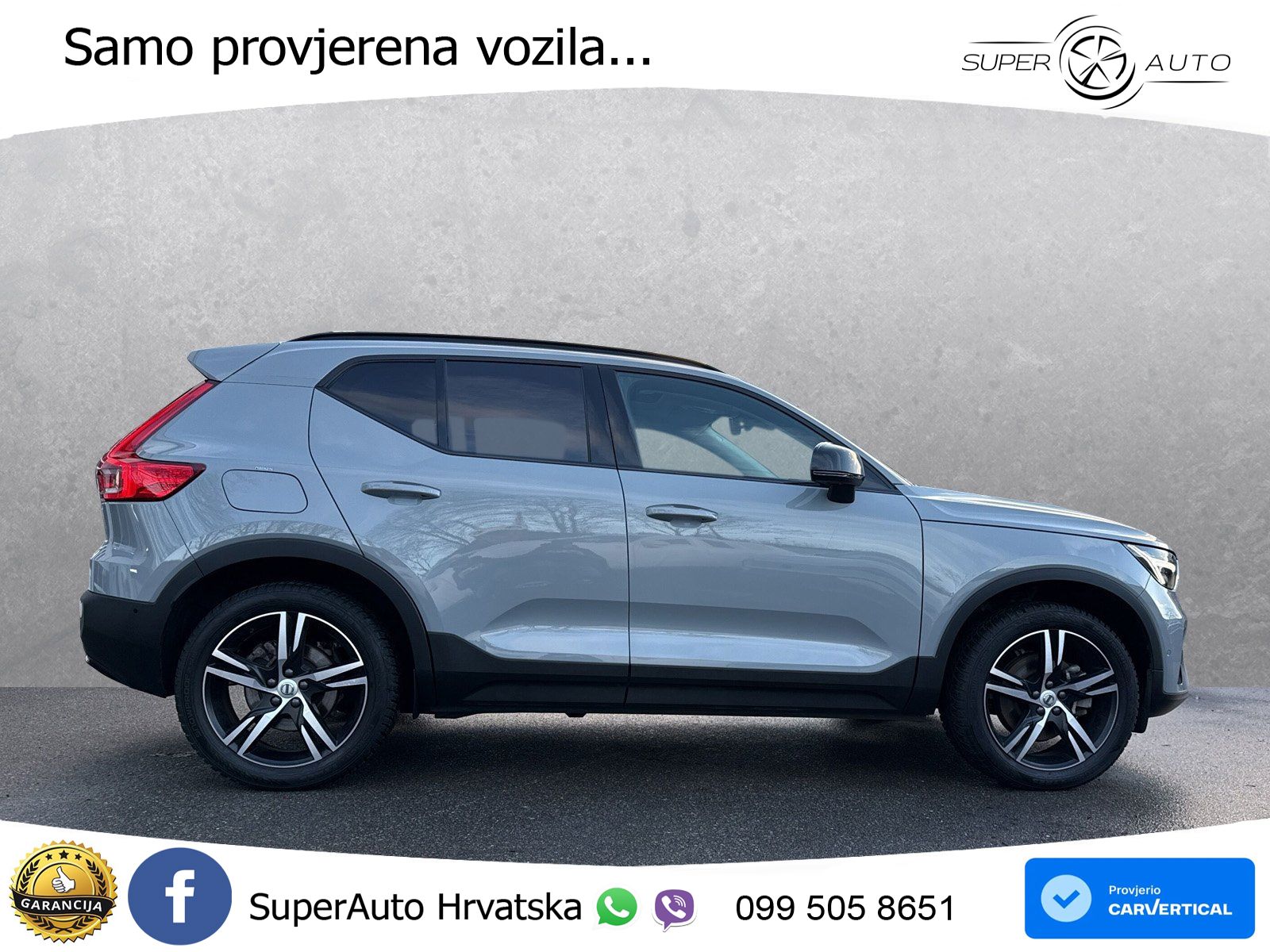 Volvo XC40 2.0 B3 163 KS Automatic ACC+GR SJED+360+PANO