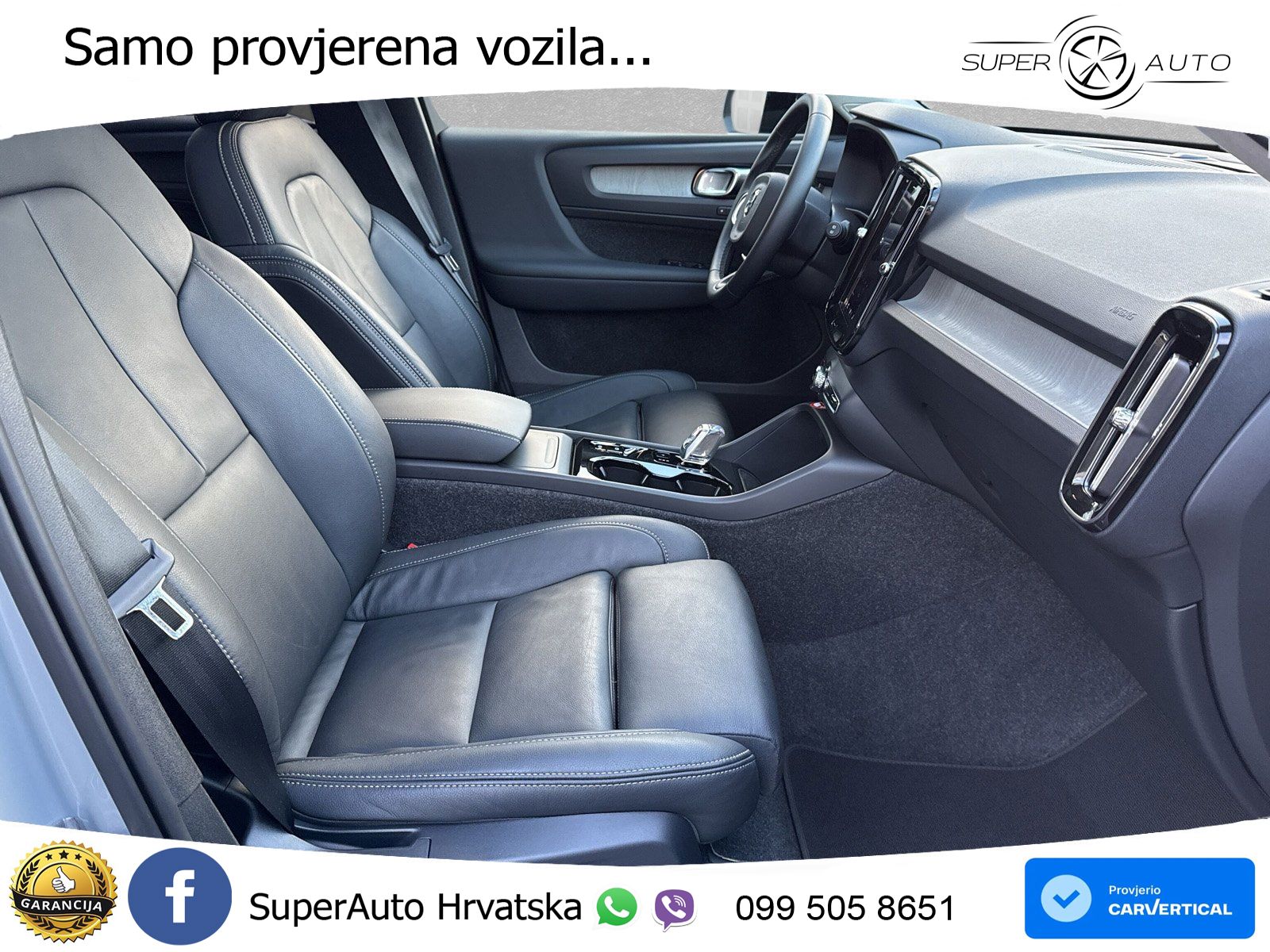 Volvo XC40 2.0 B3 163 KS Automatic ACC+GR SJED+360+PANO