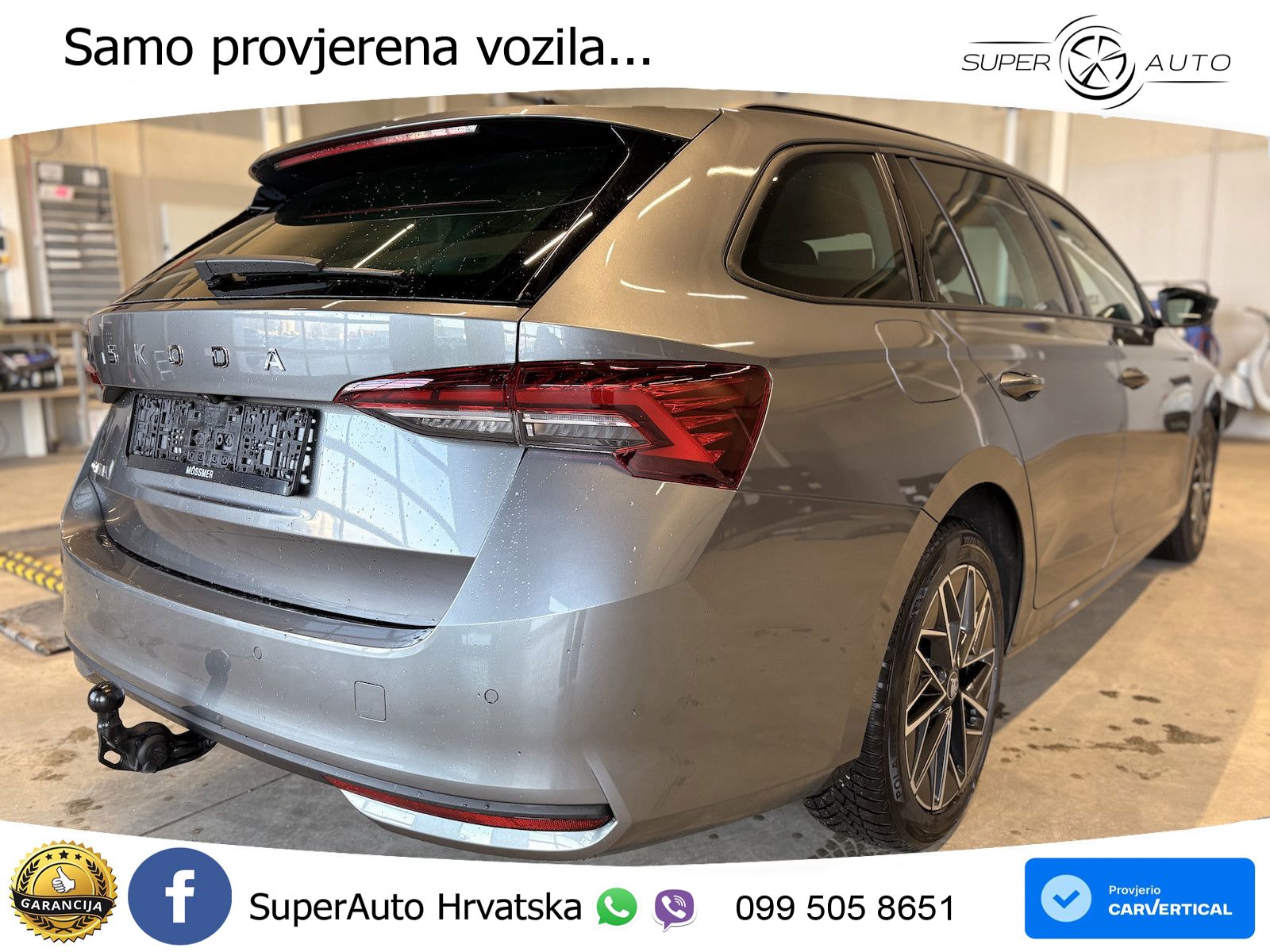 Škoda Octavia Combi 1.5 TSI (150 KS) DSG Selection LED+GR SJED+ACC
