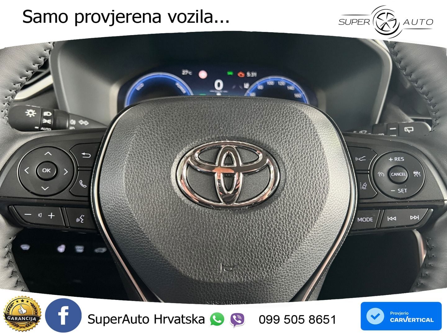 Toyota RAV4 2.5 (218 KS) Hybrid eCVT LED+GR SJED+ACC