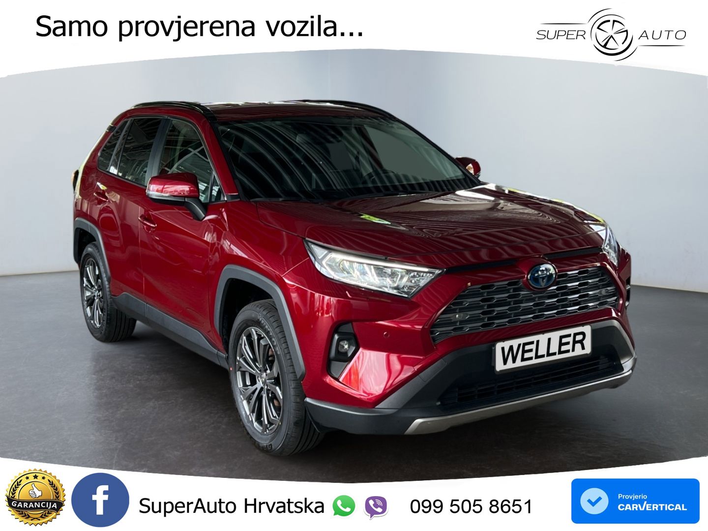 Toyota RAV4 2.5 (218 KS) Hybrid eCVT LED+GR SJED+ACC