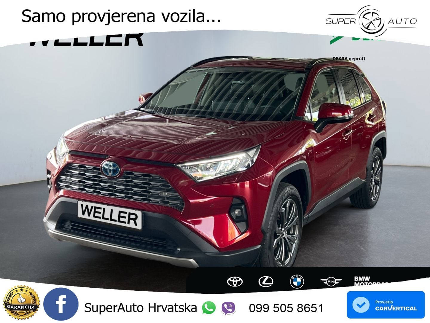 Toyota RAV4 2.5 (218 KS) Hybrid eCVT LED+GR SJED+ACC