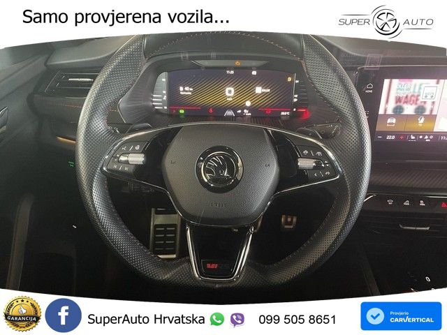 Škoda Octavia Combi RS 2.0 TDI (200 KS) DSG LED+GR SJED+ACC