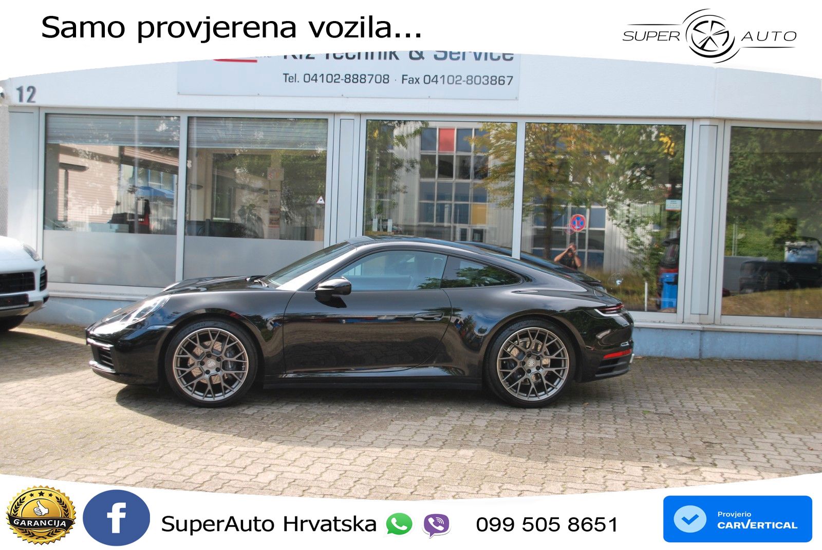Porsche 911 Carrera 3.0 (385 KS) PDK ZRAČNI+ACC+GR SJED+KAM