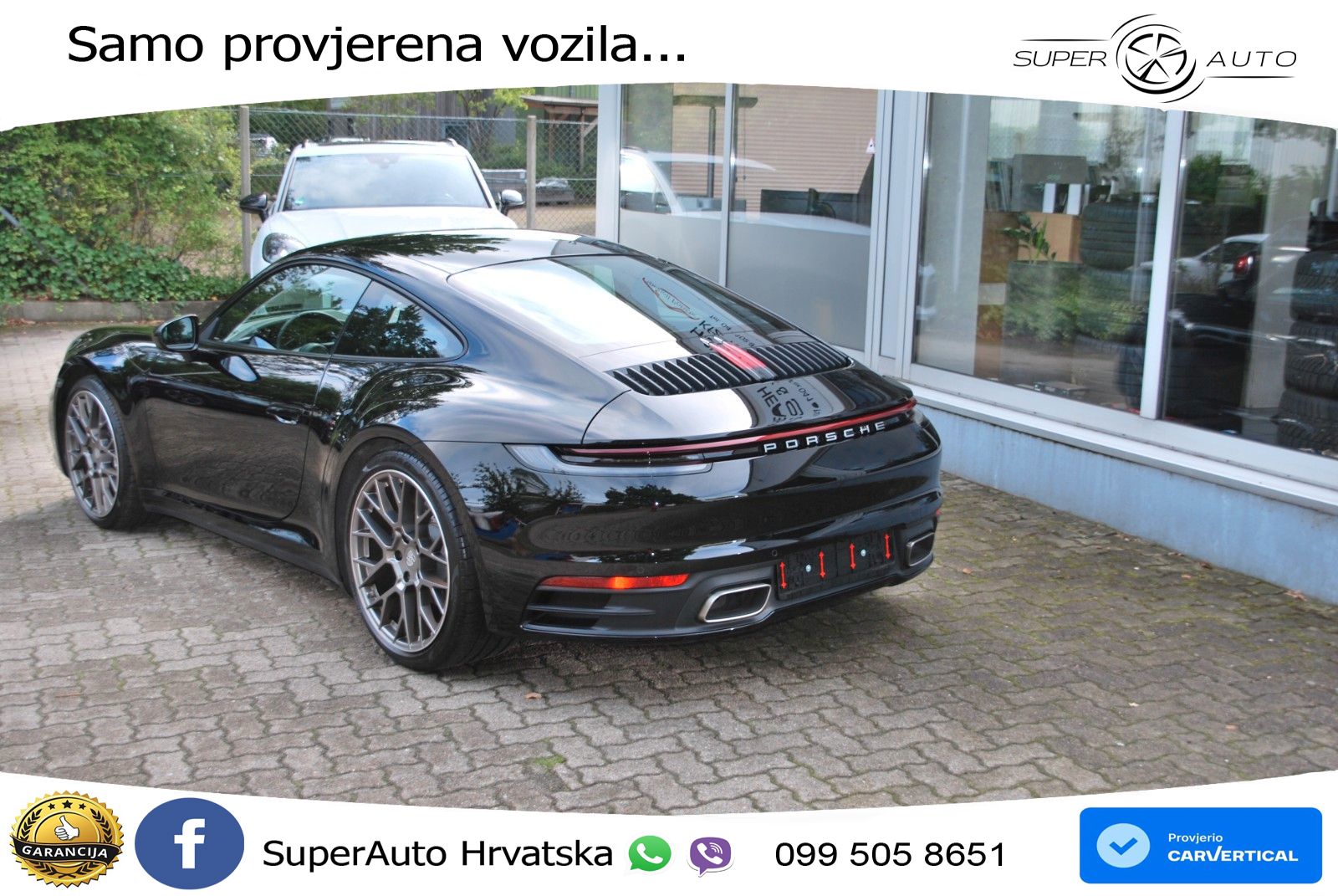 Porsche 911 Carrera 3.0 (385 KS) PDK ZRAČNI+ACC+GR SJED+KAM