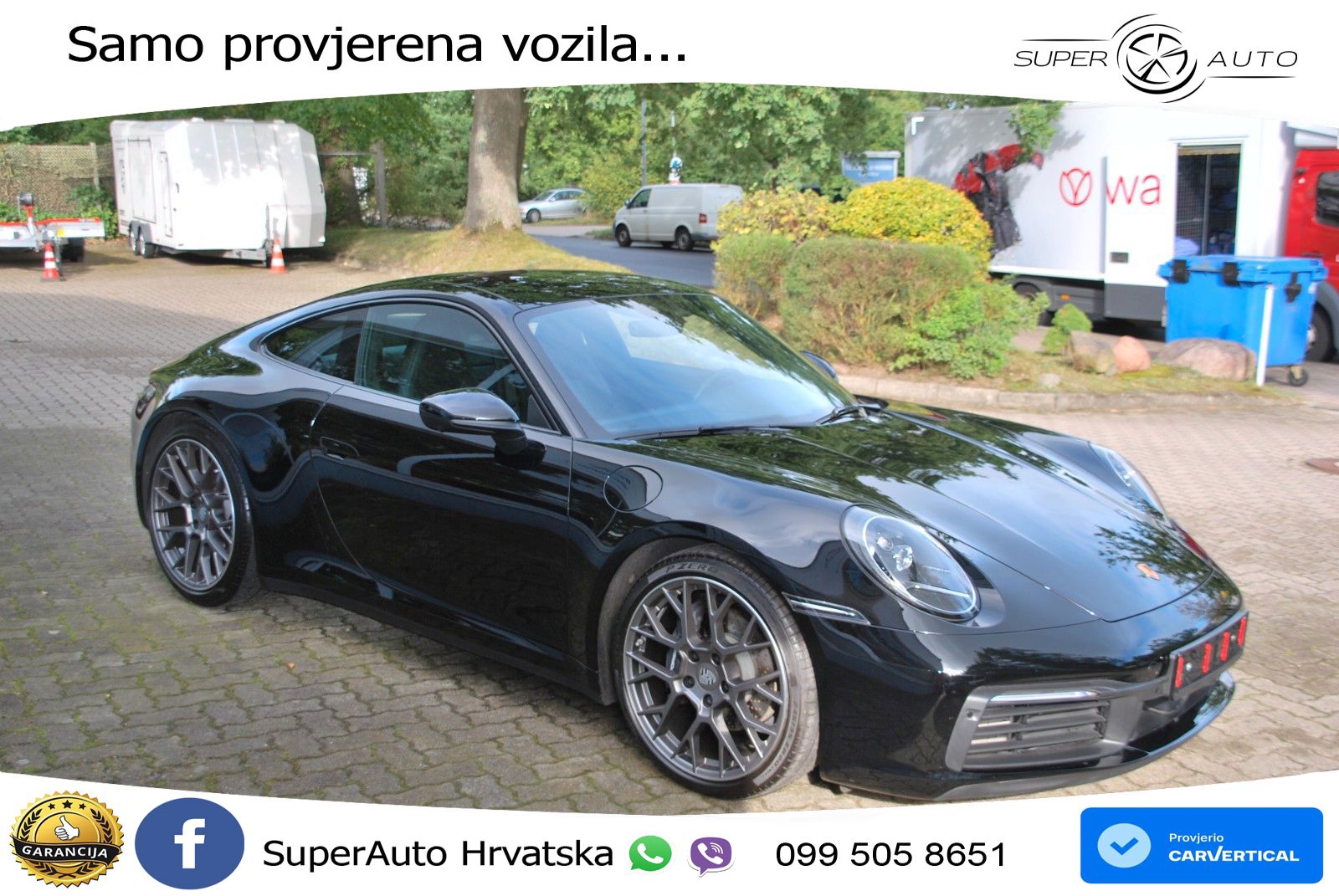 Porsche 911 Carrera 3.0 (385 KS) PDK ZRAČNI+ACC+GR SJED+KAM