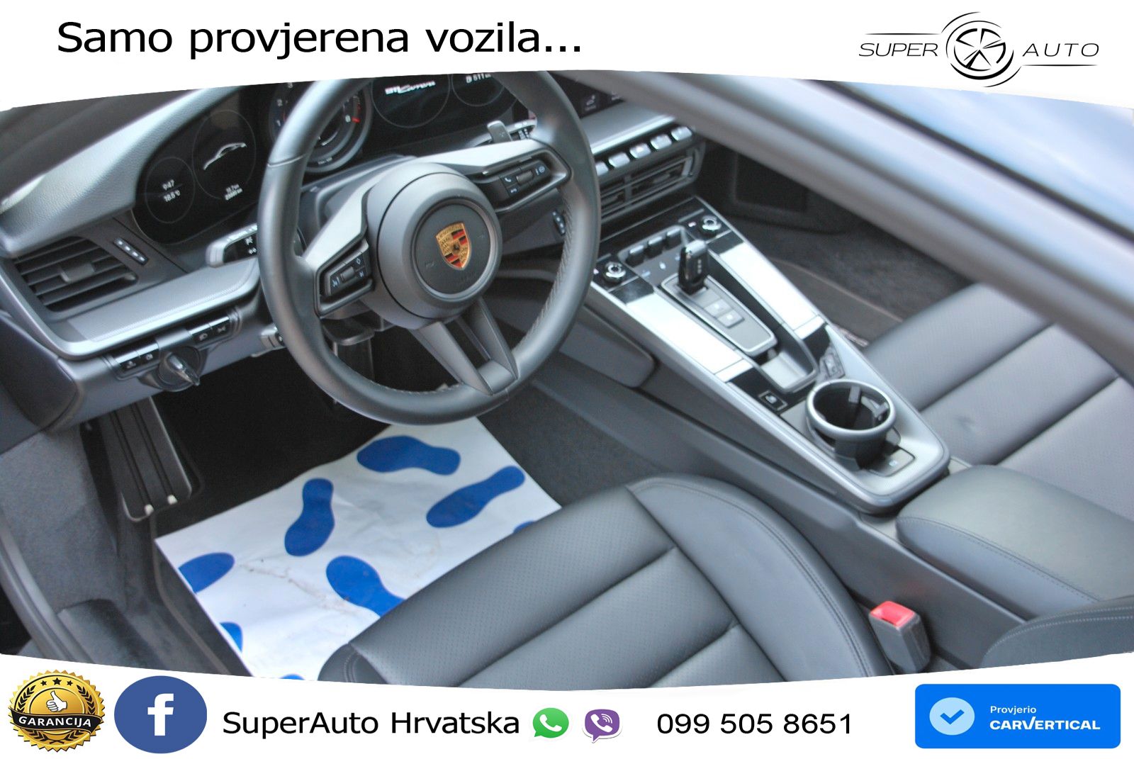 Porsche 911 Carrera 3.0 (385 KS) PDK ZRAČNI+ACC+GR SJED+KAM