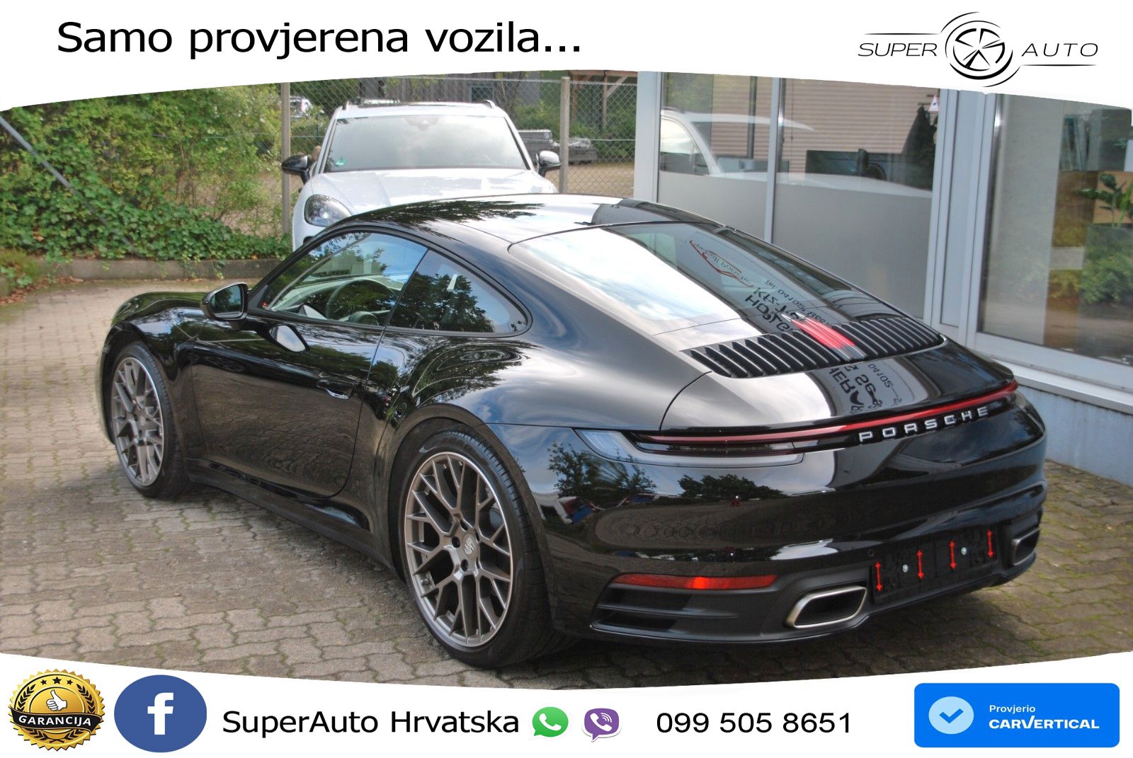 Porsche 911 Carrera 3.0 (385 KS) PDK ZRAČNI+ACC+GR SJED+KAM