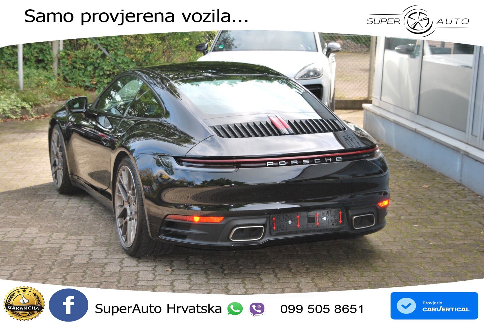 Porsche 911 Carrera 3.0 (385 KS) PDK ZRAČNI+ACC+GR SJED+KAM