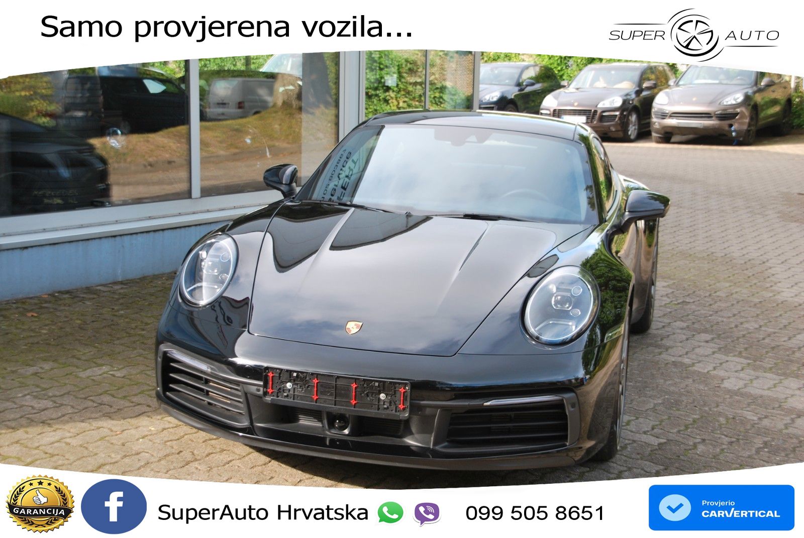 Porsche 911 Carrera 3.0 (385 KS) PDK ZRAČNI+ACC+GR SJED+KAM