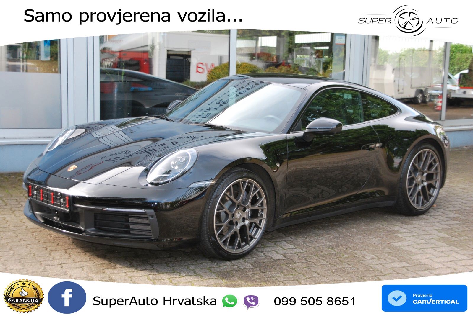 Porsche 911 Carrera 3.0 (385 KS) PDK ZRAČNI+ACC+GR SJED+KAM