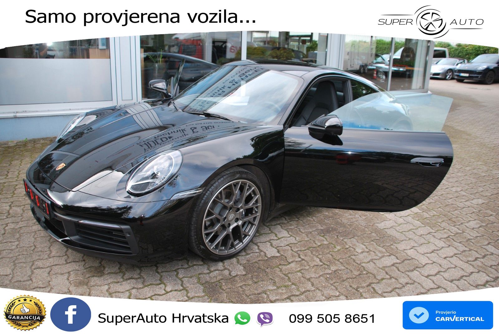 Porsche 911 Carrera 3.0 (385 KS) PDK ZRAČNI+ACC+GR SJED+KAM