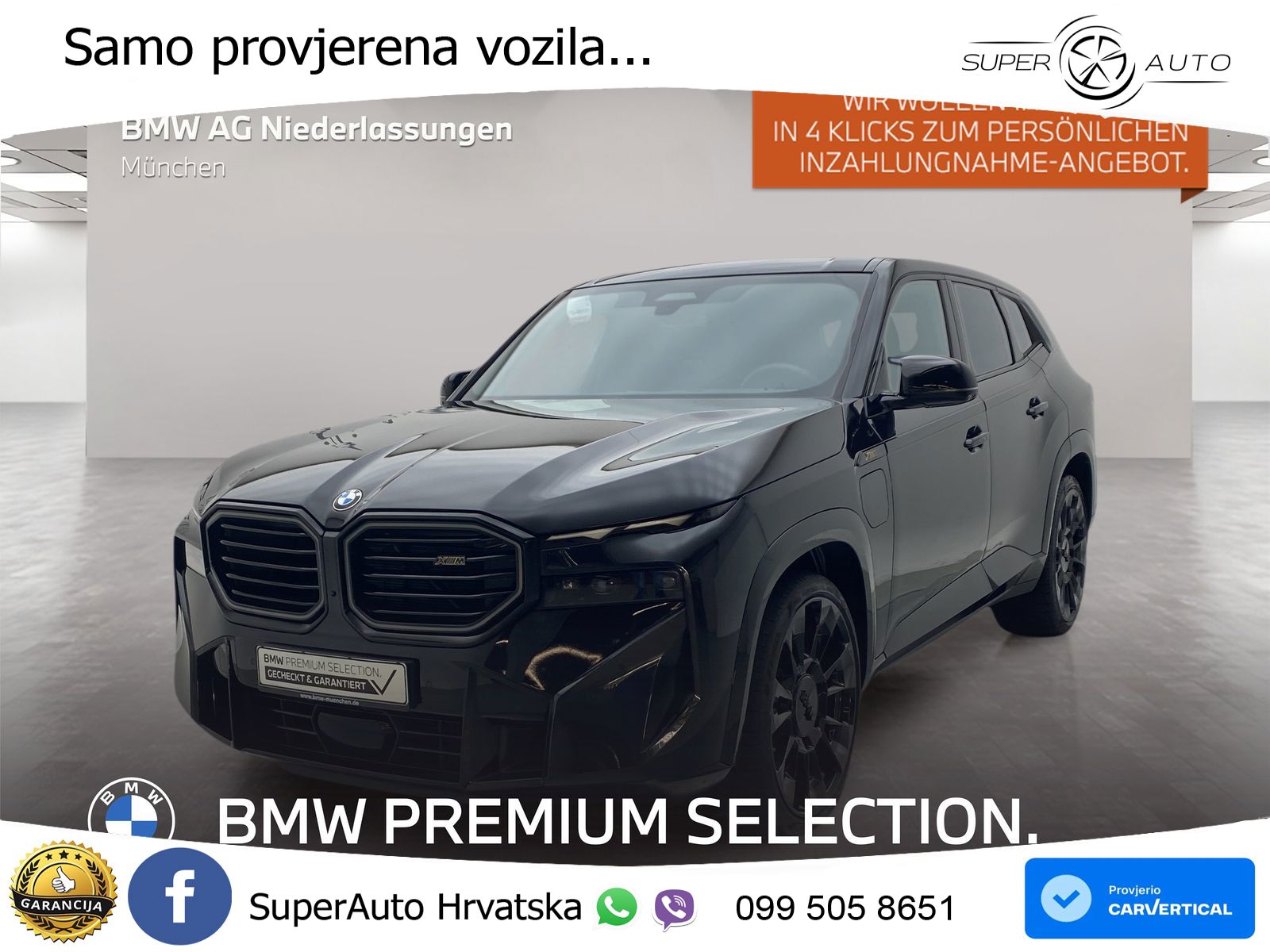 BMW XM 4.4 V8 (653 KS) xDrive Steptronic
