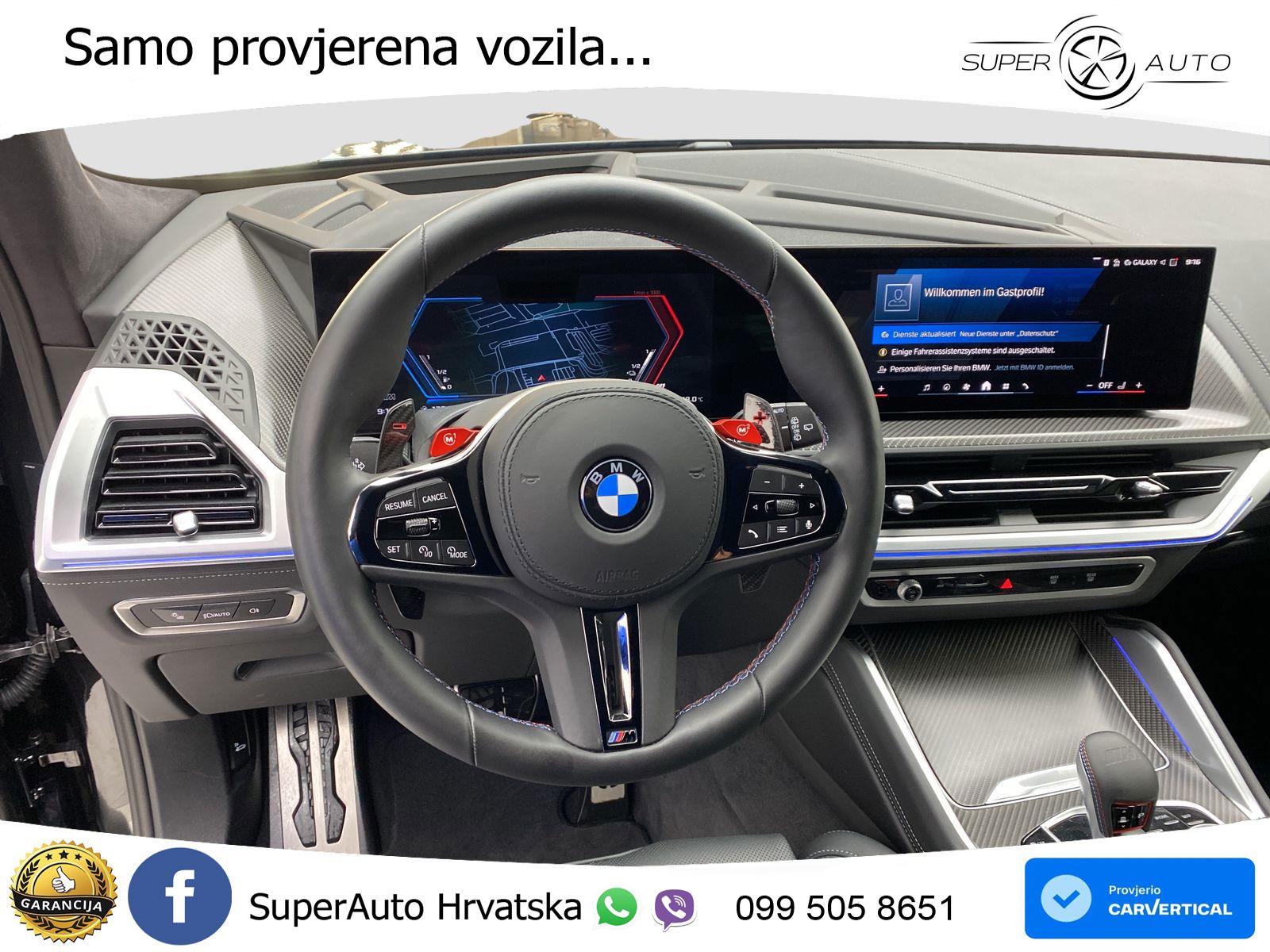 BMW XM 4.4 V8 (653 KS) xDrive Steptronic