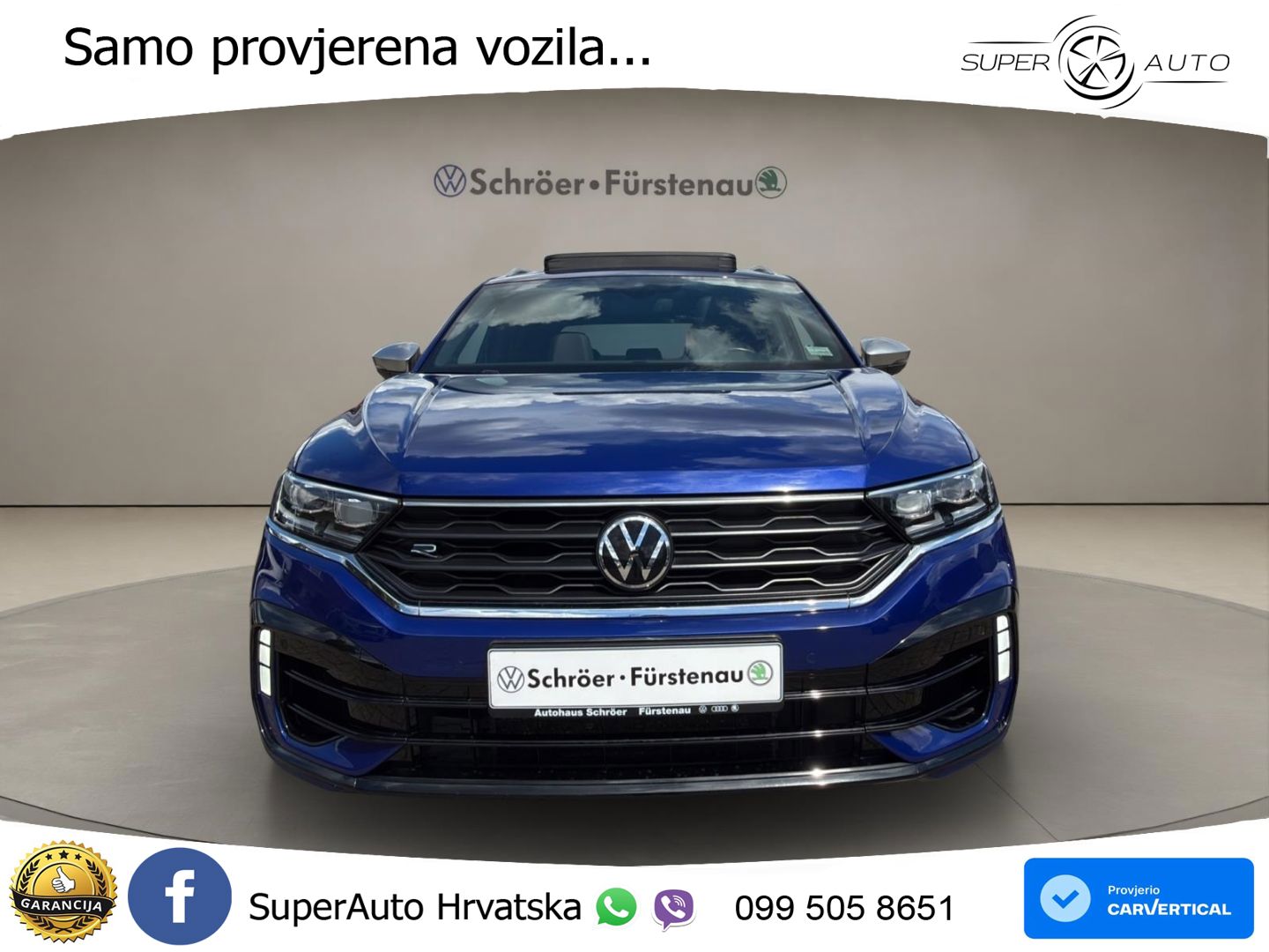 Volkswagen T-Roc I R 2.0 TSI (300 KS) OPF 4M DSG LED+GR SJED+ACC