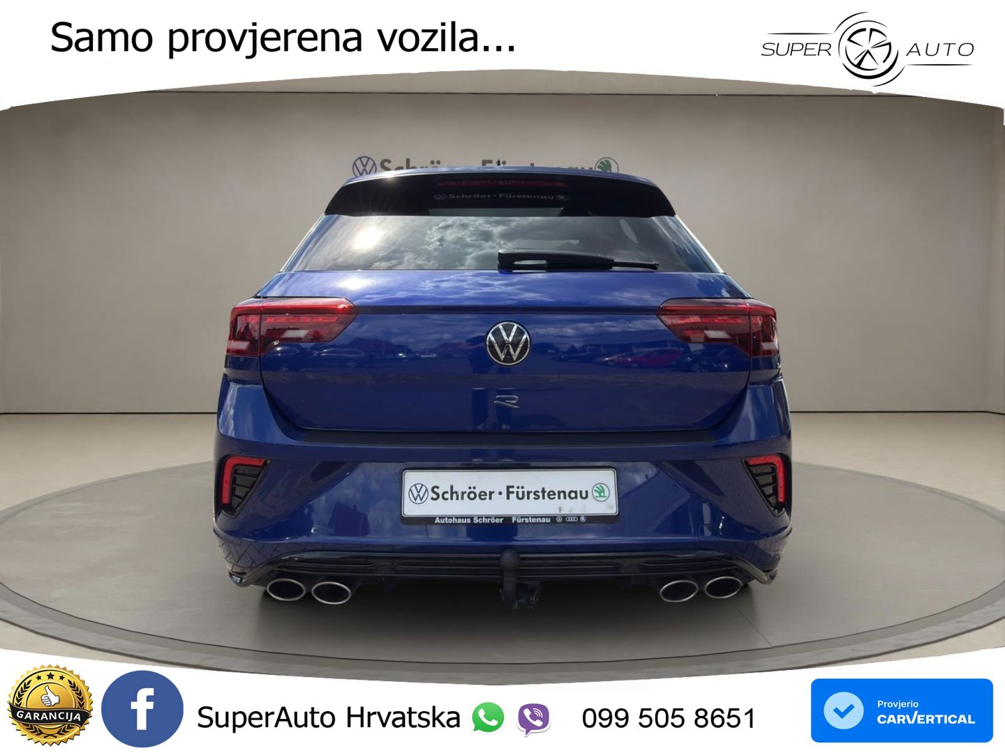 Volkswagen T-Roc I R 2.0 TSI (300 KS) OPF 4M DSG LED+GR SJED+ACC
