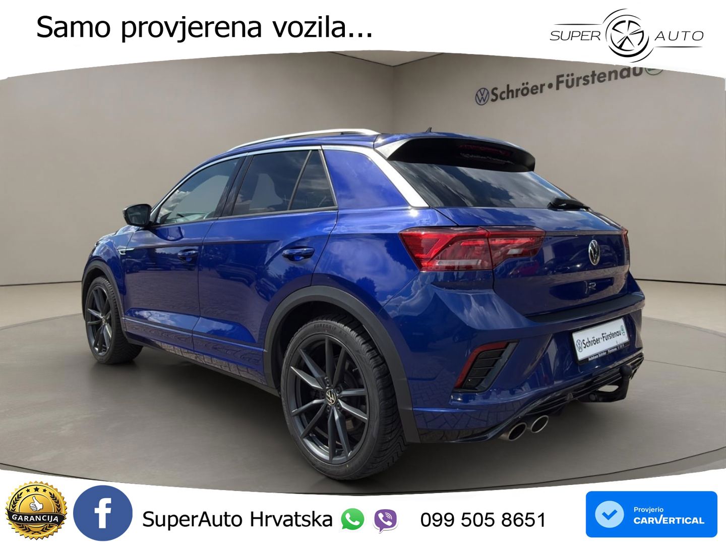 Volkswagen T-Roc I R 2.0 TSI (300 KS) OPF 4M DSG LED+GR SJED+ACC